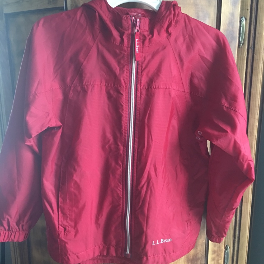 LLBean kids raincoat
